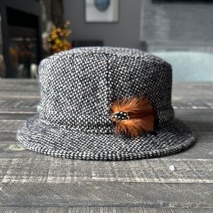 Vintage Irish Tweed Walking Hat by Jonathan Richard
